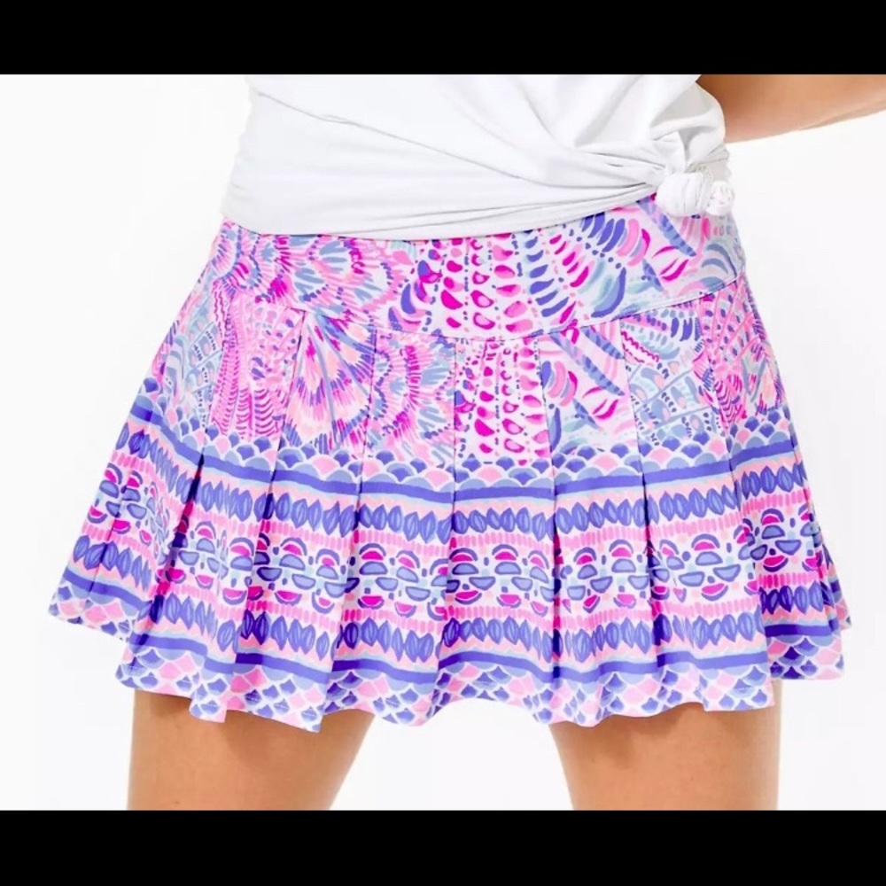 Lilly Pulitzer Luxeletic Annora Skort. Size Large.